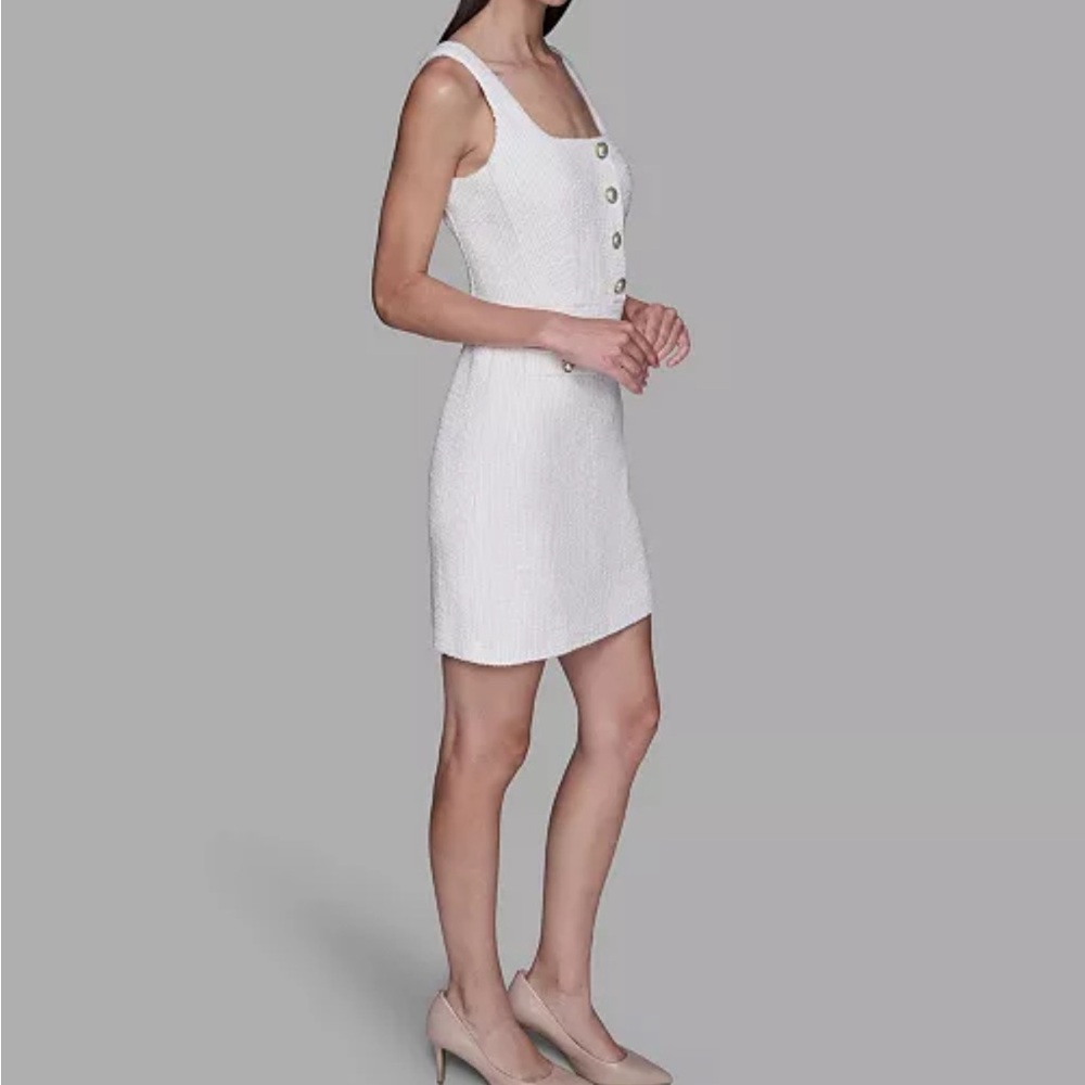 Karl Lagerfeld White Mini Dress